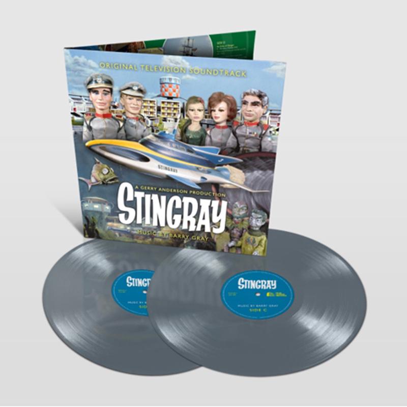 BARRY GRAY - Stingray (A Gerry Anderson Production) - Original Television Soundtrack - 2LP - Gatefold Silver Vinyl