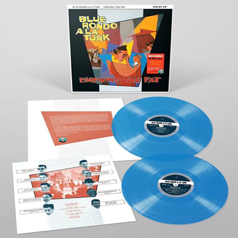BLUE RONDO A LA TURK - Chewing The Fat (Gary Crowley's Lost 80's Pres...) - 2LP - Translucent Blue Vinyl
