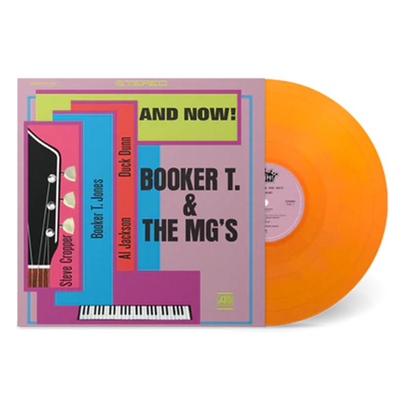 BOOKER T. & THE MGS - And Now! (2023 Jackpot Records Reissue) - LP - Orange Vinyl