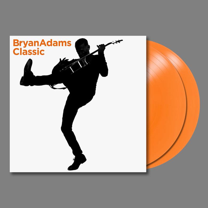 BRYAN ADAMS - Classic - 2LP (w/ Etching) - Orange Vinyl