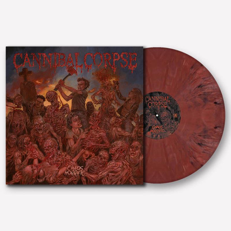 CANNIBAL CORPSE - Chaos Horrific - LP - Burned Flesh Marble Vinyl