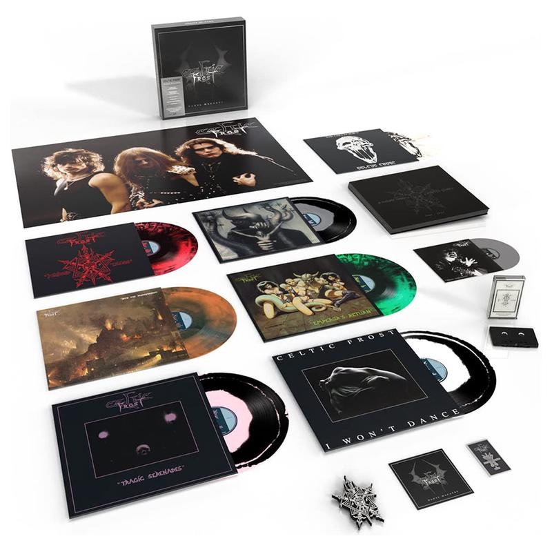 CELTIC FROST - Danse Macabre - 7LP + Extras - Deluxe Splatter Vinyl Box Set