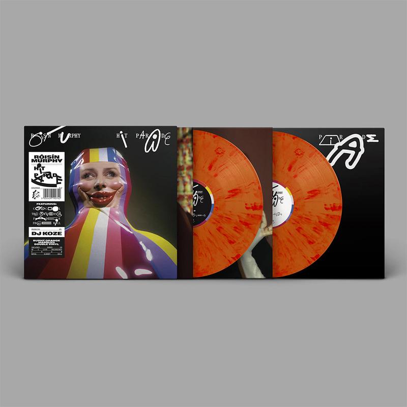 RISN MURPHY - Hit Parade (with Bonus 5-track Live CD) - 2LP - Burnt Orange Vinyl