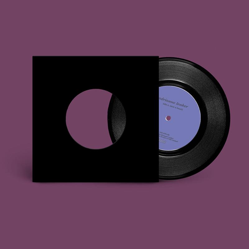 ADRIANNE LENKER - Once A Bunch b/w Who Can Say - 7'' - Eco Black Vinyl
