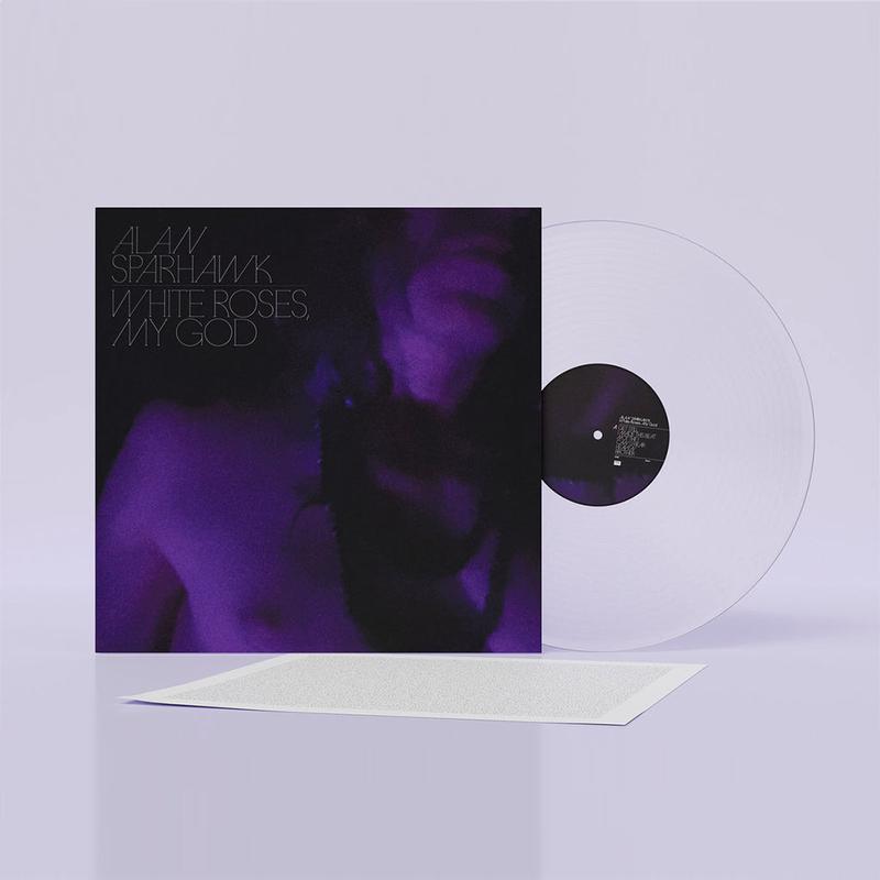 ALAN SPARHAWK - White Roses, My God (Loser Edition) - LP - Crystal Clear Vinyl