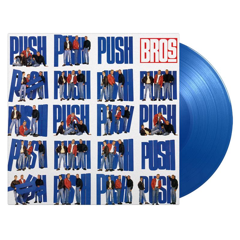 BROS - Push - 35th Anniversary Edition - LP - 180g Translucent Blue Vinyl