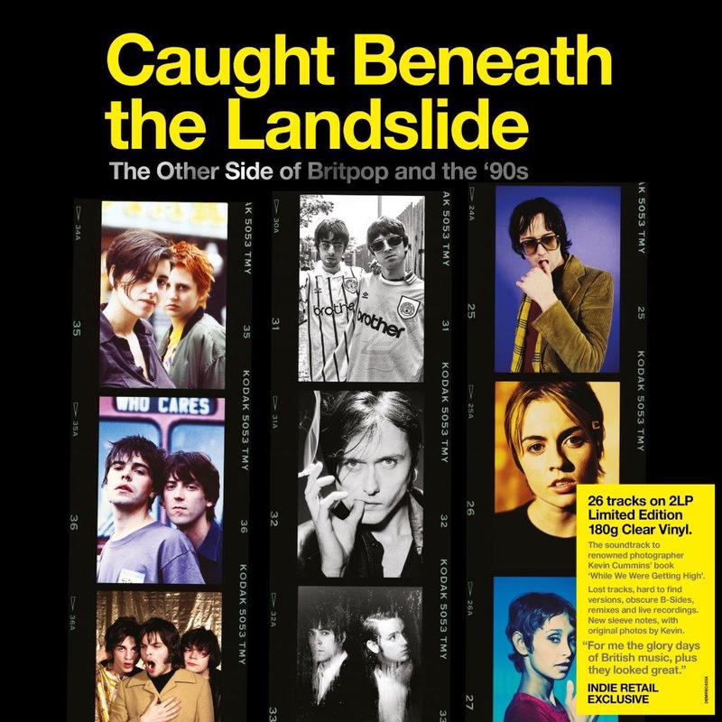VARIOUS - Caught Beneath The Landslide: The Other Side of Britpop and the 90s - 2LP - 180g Clear Vinyl