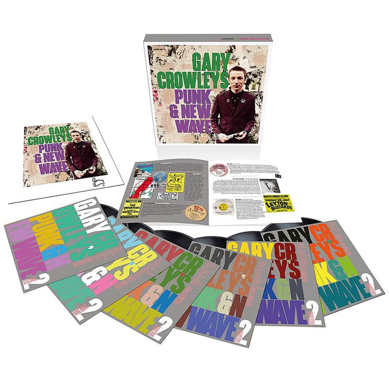 VARIOUS - Gary Crowleys Punk & New Wave Vol. 2 (w/ SIGNED Insert) - 6LP - Black Vinyl Box Set