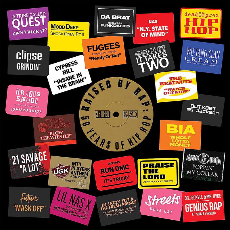 VARIOUS - Raised By Rap: 50 Years of Hip-Hop - 2LP - Vinyl