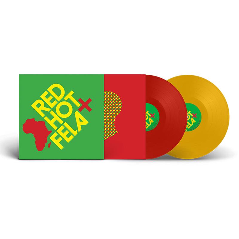 VARIOUS - Red Hot + Fela (10th Anniversary Edition) - 2LP - Translucent Banana Yellow / Translucent Red Vinyl