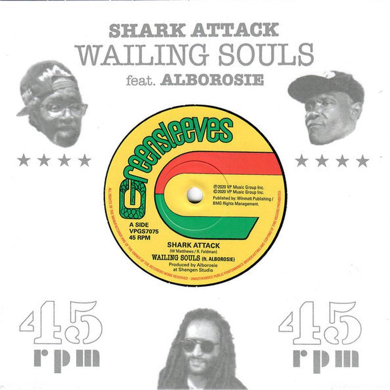 WAILING SOULS FEAT. ALBOROSIE - Shark Attack - 7" - Vinyl