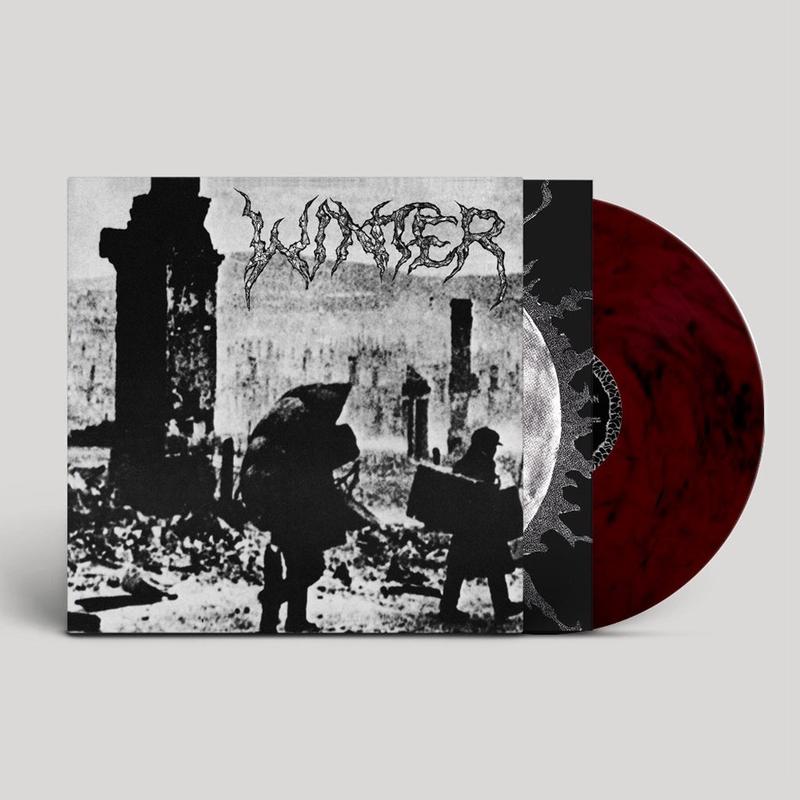 WINTER - Into Darkness (2024 Reissue) - LP - Transparent Violet/Black Marble Vinyl