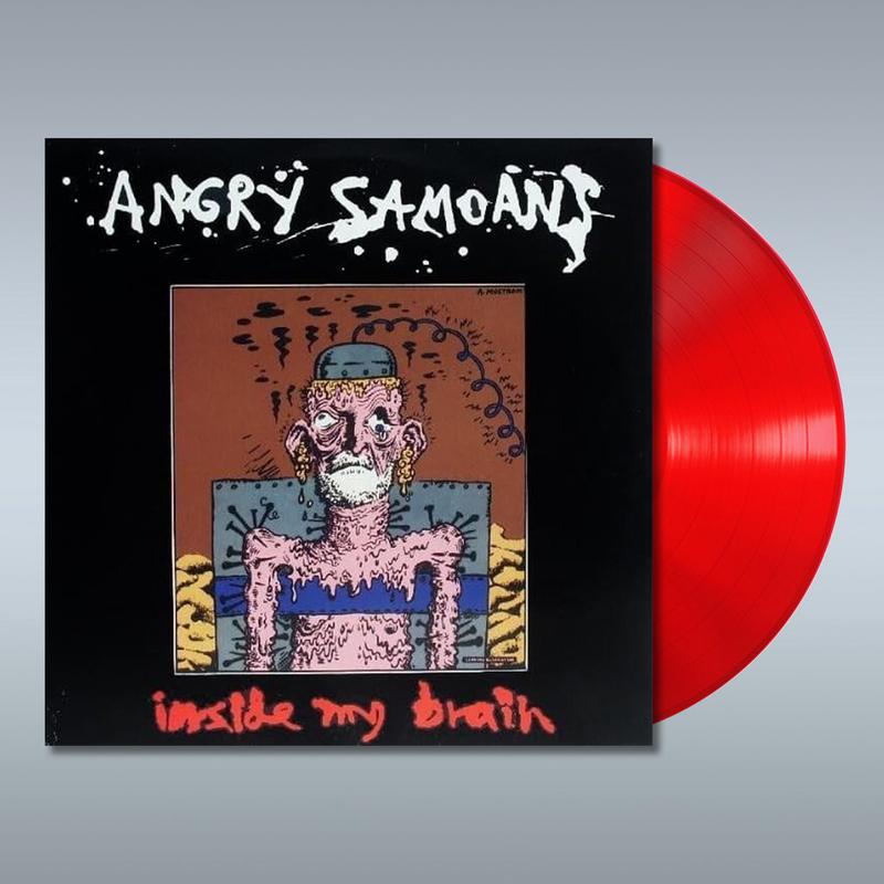 ANGRY SAMOANS - Inside My Brain (2023 Reissue) - LP - Red Vinyl