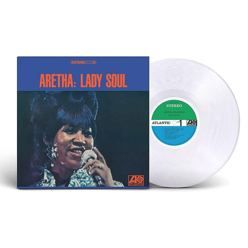 ARETHA FRANKLIN - Lady Soul (Atlantic 75 Reissue) - LP - Clear Vinyl