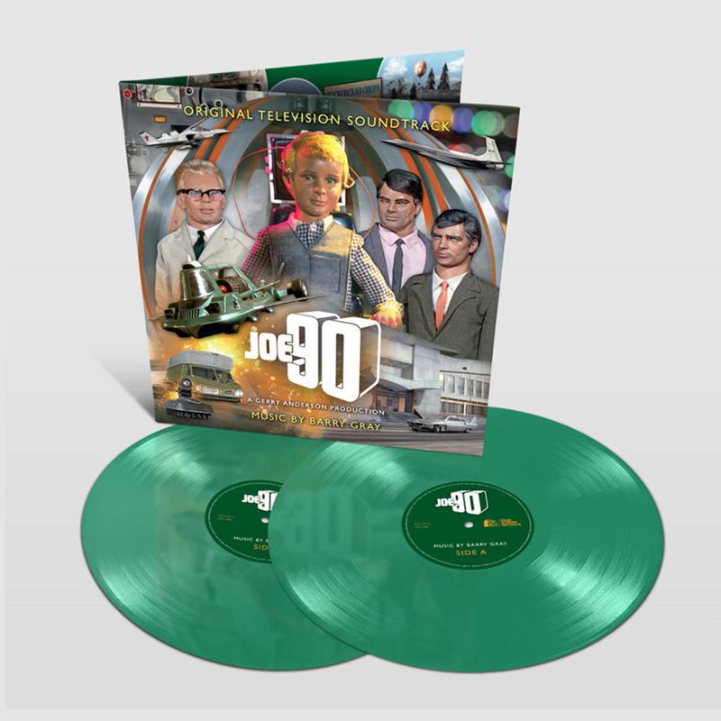 BARRY GRAY - Joe 90 - Original Television Soundtrack (2023 Reissue) - 2LP - 'Jet Car Green' Vinyl