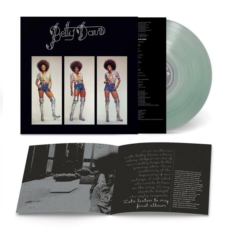 BETTY DAVIS - Betty Davis (2023 Expanded Reissue) - LP - Coke Bottle Clear Vinyl