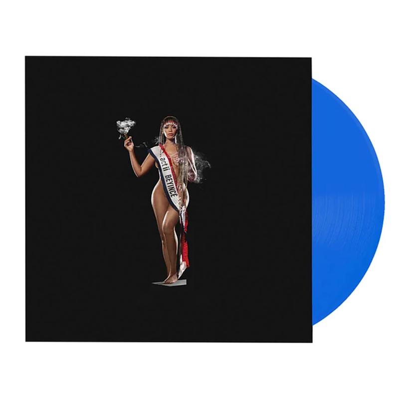 BEYONC - Cowboy Carter (Cowboy Hat Back Cover) - 2LP - Transparent Blue Vinyl