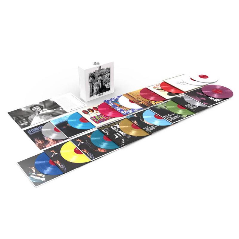 THE ROLLING STONES - The Rolling Stones In Mono - LP x 16 - Super Deluxe Coloured Vinyl Box Set
