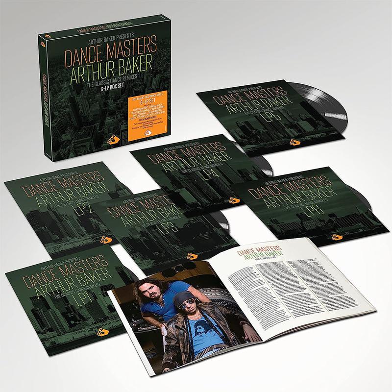 VARIOUS - Arthur Baker Presents Dance Masters - Arthur Baker (with SIGNED Insert) - 6LP - Black Vinyl Box Set