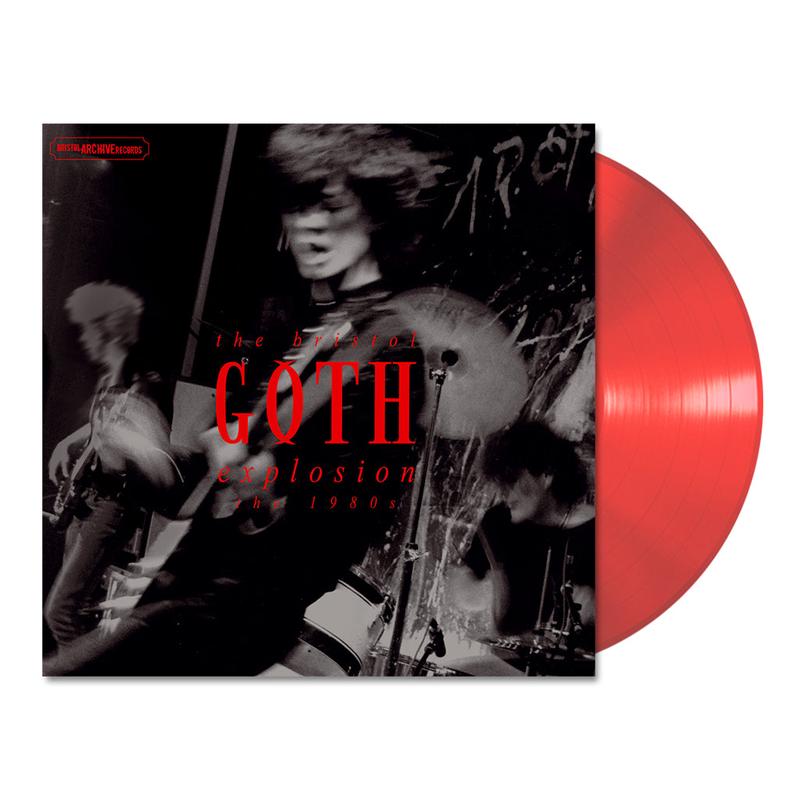 VARIOUS - The Bristol Goth Explosion - The 80s - LP - Translucent Red Vinyl