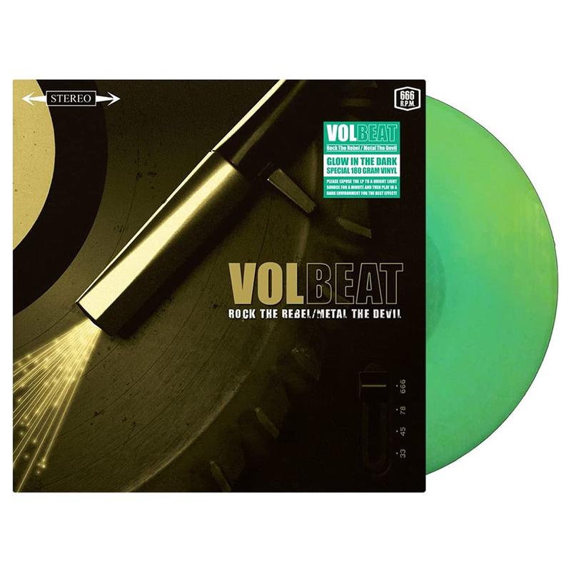 VOLBEAT - Rock The Rebel / Metal The Devil - LP - 180g Glow In The Dark Vinyl