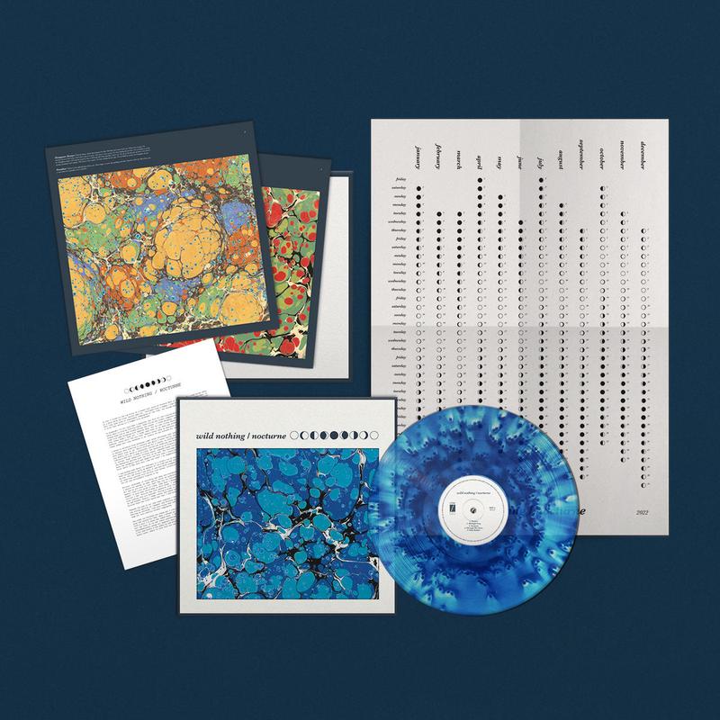 WILD NOTHING - Nocturne : 10th Anniversary Edition - LP - Blue Marbled Vinyl
