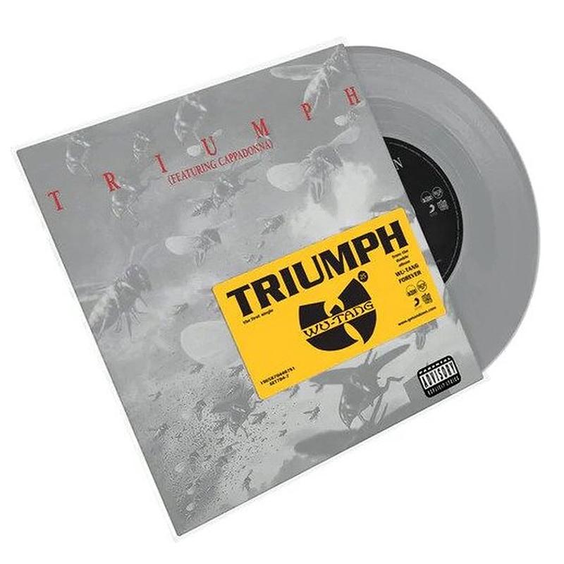 WU-TANG CLAN - Triumph / Heaterz - 7" - Silver Vinyl