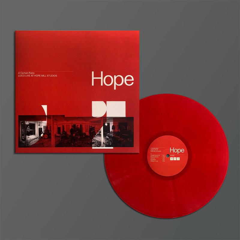 A CERTAIN RATIO - Loco Live at Hope Mills Studios - LP - Red Vinyl