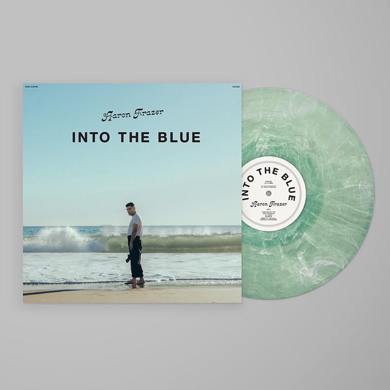 AARON FRAZER - Into The Blue - LP - Frosted Coke Bottle Clear Vinyl
