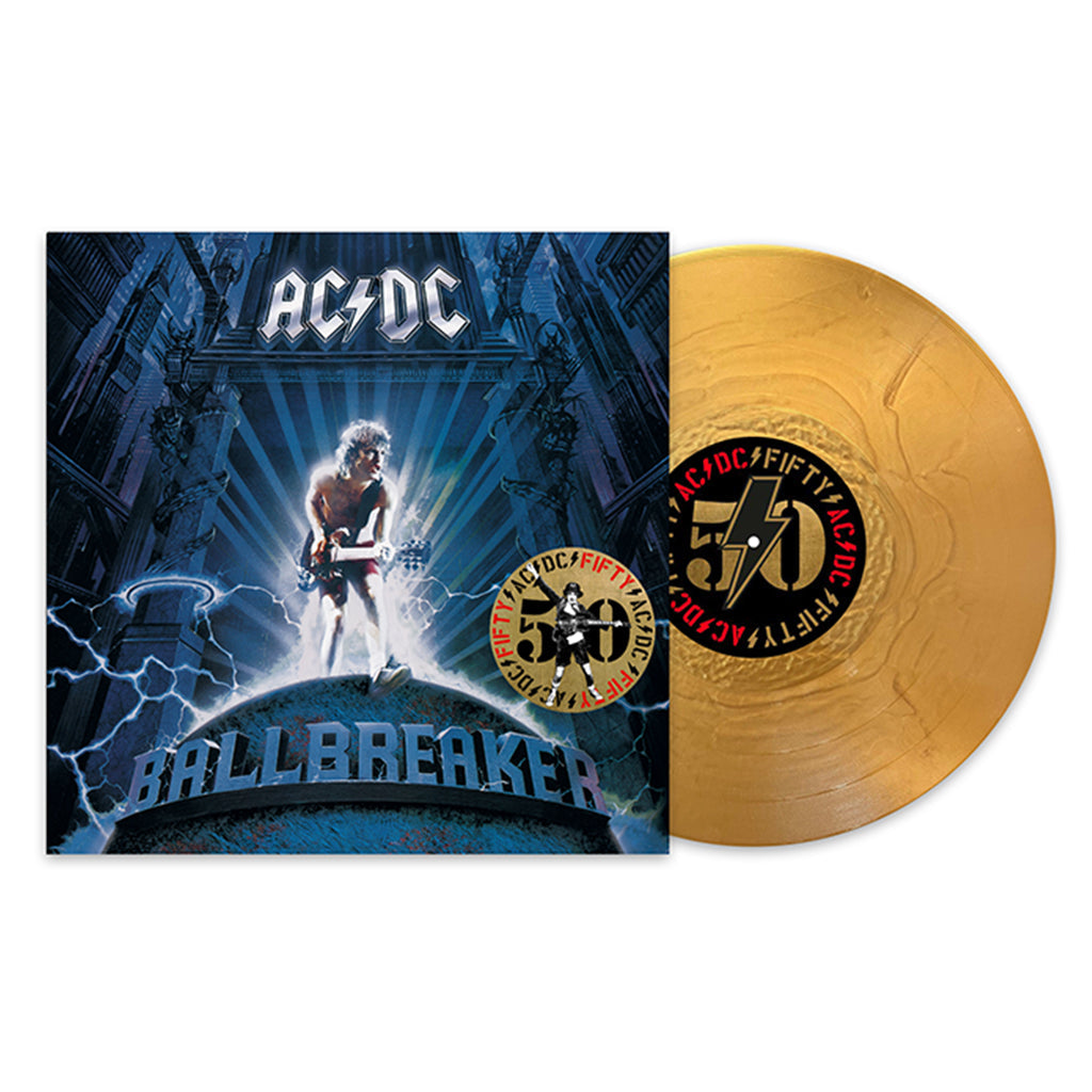 AC/DC - Ballbreaker (AC/DC 50 Reissue with Print Insert) - LP - 180g Gold Nugget Vinyl