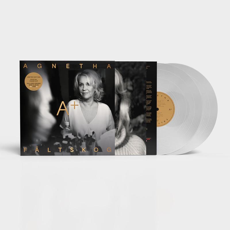 AGNETHA FLTSKOG - A+ (Deluxe Edition) - 2LP - Crystal Clear Vinyl