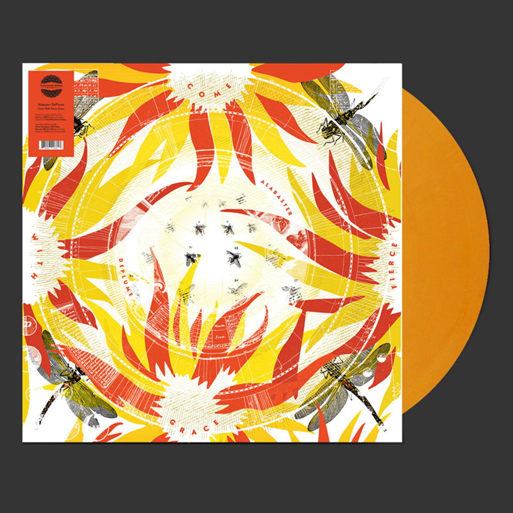 ALABASTER DEPLUME - Come With Fierce Grace - LP - Greek Honey Coloured Vinyl