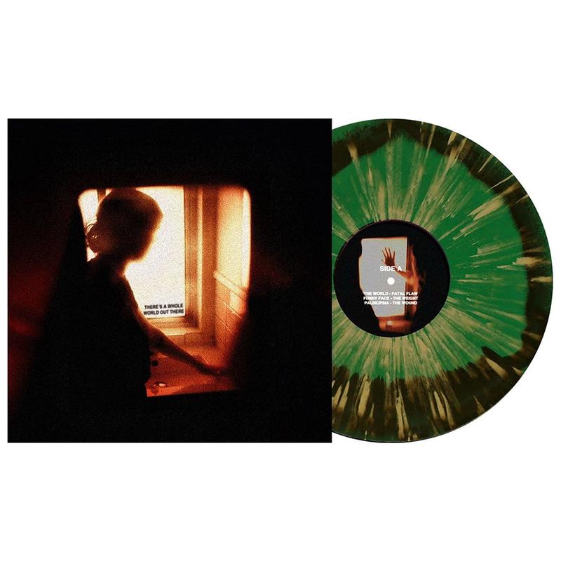 ARM'S LENGTH - There's A Whole World Out There - LP - Evergreen/Black A-side & B-side w/ Gold Splatter Vinyl