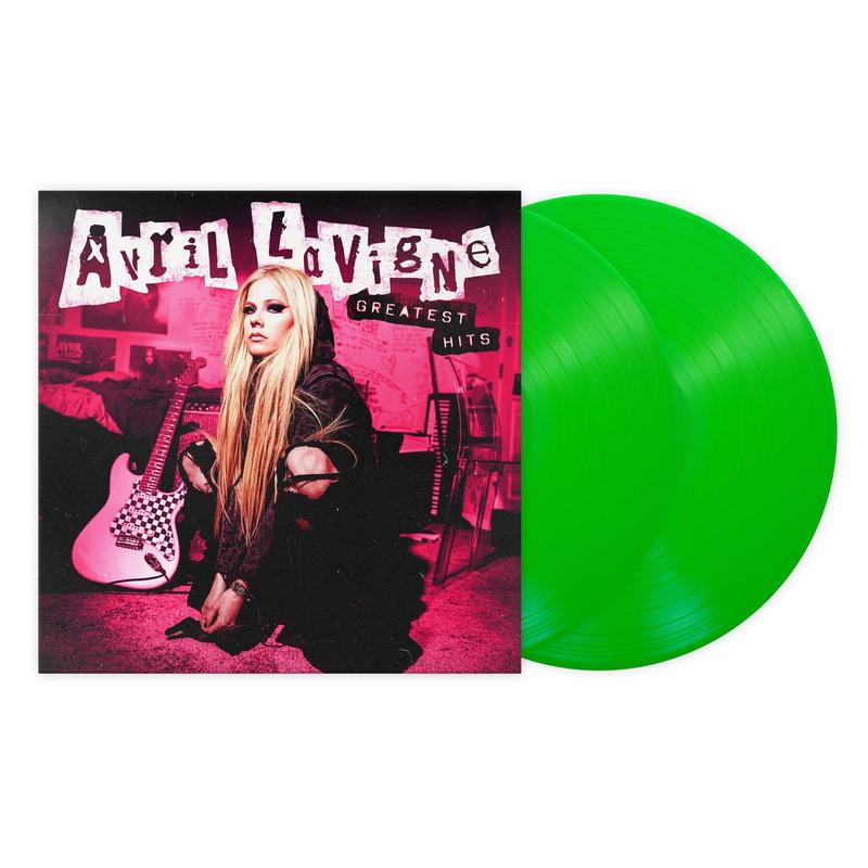 AVRIL LAVIGNE - Greatest Hits - 2LP - Neon Green Vinyl