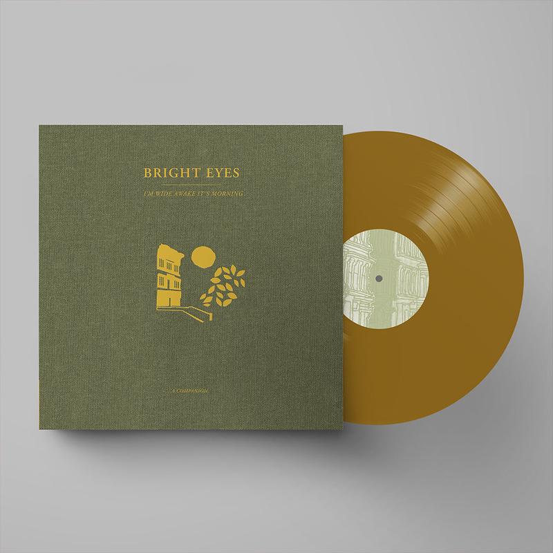 BRIGHT EYES - I'm Wide Awake, It's Morning - A Companion - 12" EP - Gold Vinyl