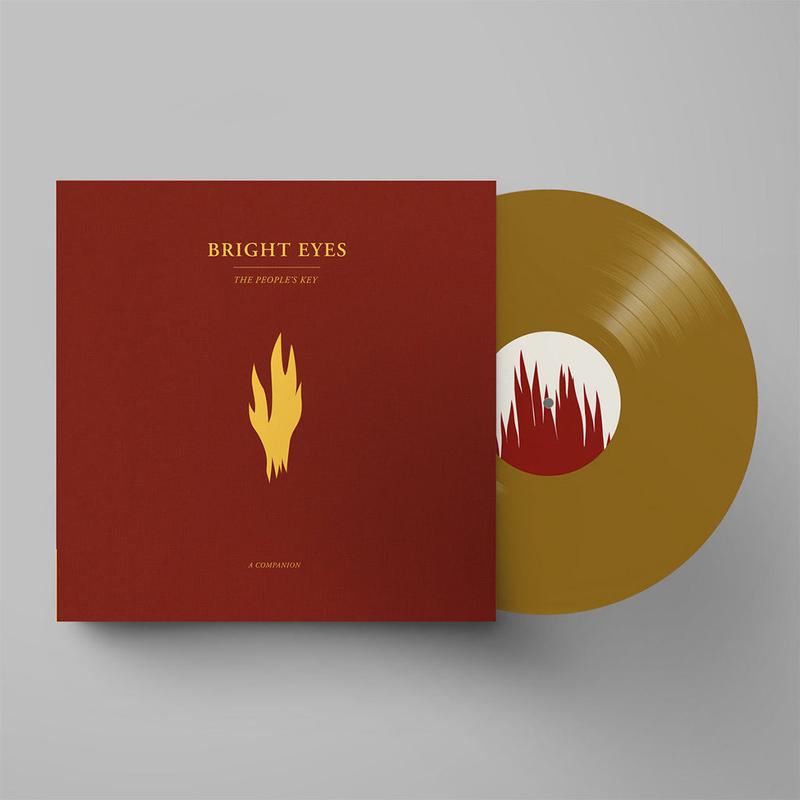 BRIGHT EYES - The People's Key - A Companion - 12" EP - Opaque Gold Vinyl