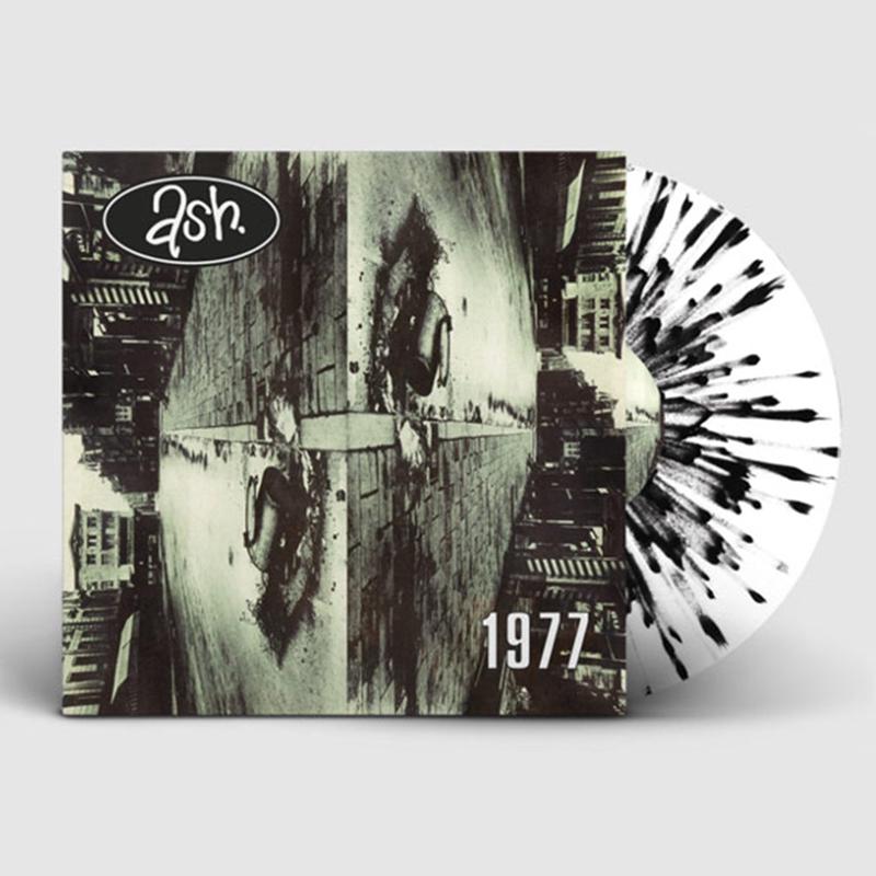 ASH - 1977 (2022 Remaster) - LP - White w/ Black Splatter Vinyl