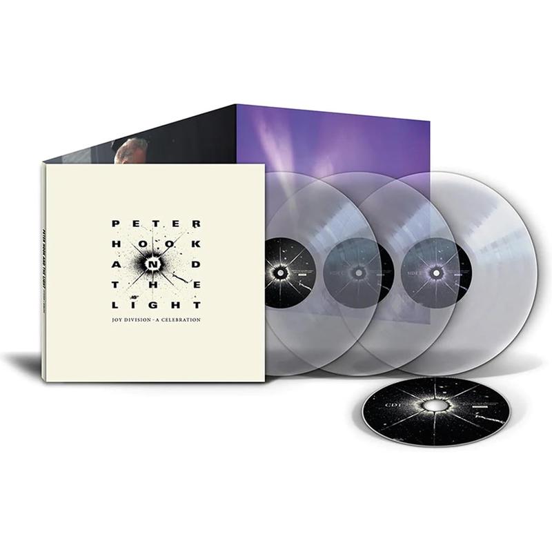 PETER HOOK & THE LIGHT - Joy Division: A Celebration - 3LP - Clear Vinyl Set + Bonus CD