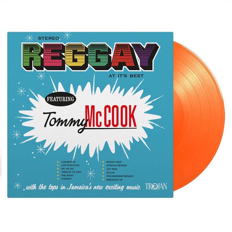 TOMMY MCCOOK - Reggay At It's Best (2002 Reissue) - LP - 180g Orange Vinyl