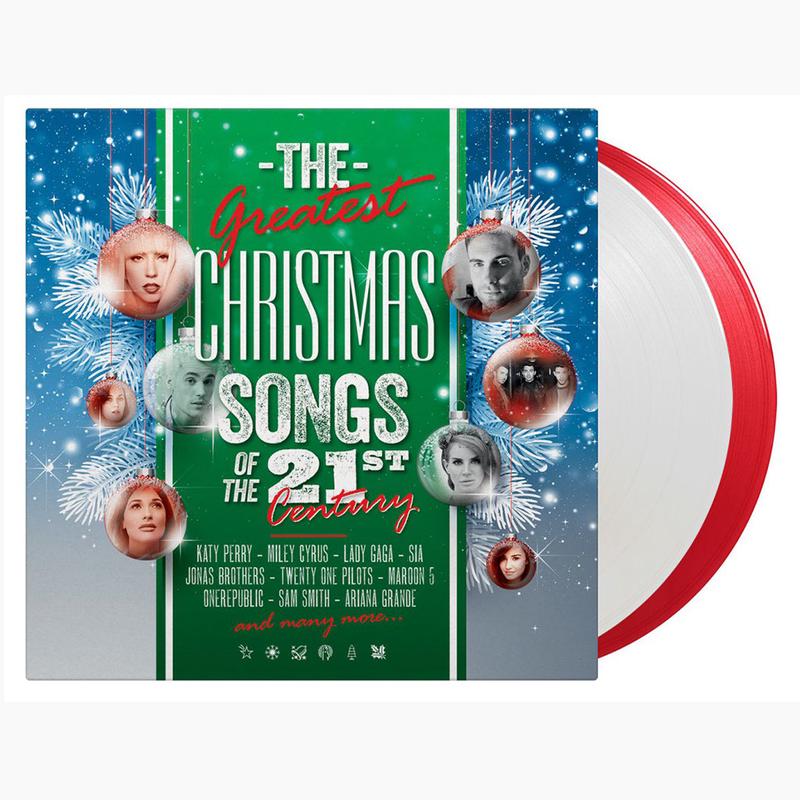 VARIOUS - The Greatest Christmas Songs Of The 21st Century - 2LP - 180g White and Red Vinyl
