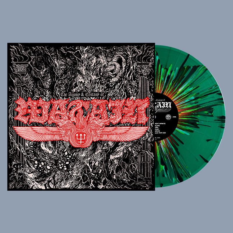 WATAIN - The Agony and Ecstasy Of Watain - LP - Green w/ Rainbow Splatter Vinyl