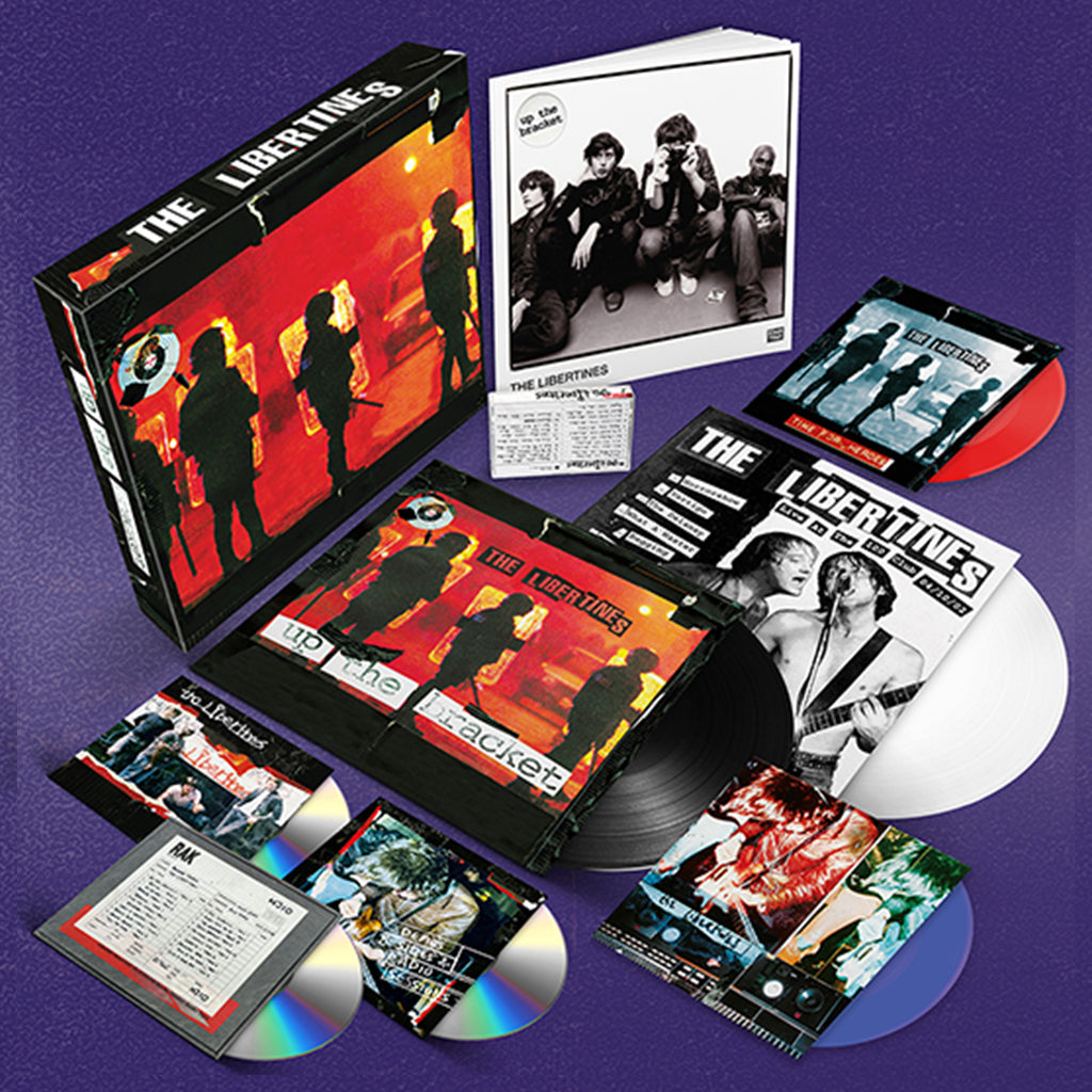 THE LIBERTINES - Up The Bracket (20th Anniversary) - 2LP / 2 x 7"/ 2CD / DVD / Tape & Book - Super Deluxe Box Set