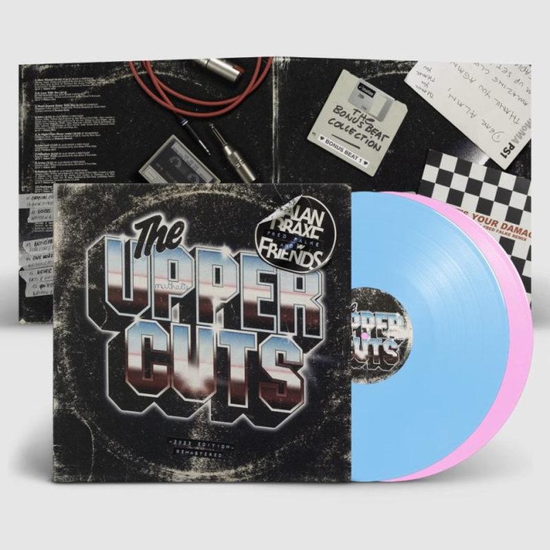 ALAN BRAXE, FRED FALKE AND FRIENDS - The Upper Cuts (2023 Remastered Edition w/ 7 Bonus Tracks) - 2LP - Gatefold Rose Pink / Baby Blue Vinyl