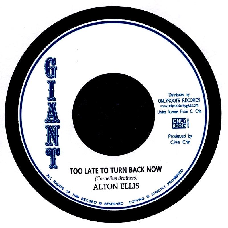 ALTON ELLIS / AUGUSTUS PABLO - Too Late To Turn Back Now / Too Late - 7" - Vinyl