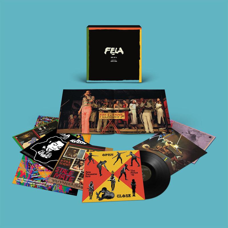 FELA KUTI - Box Set #6 Curated By Idris Elba (with 24-page booklet & Poster) - 7LP - Vinyl Box Set