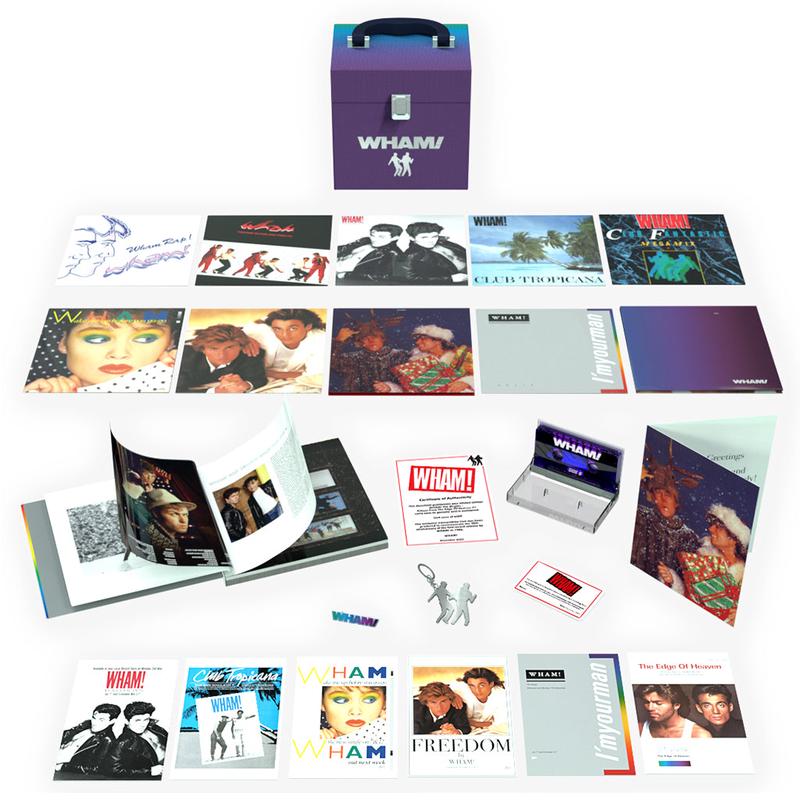 WHAM! - The Singles: Echoes From The Edge Of Heaven - 12 x 7" (with Bonus Extras) - Deluxe Vinyl Box Set