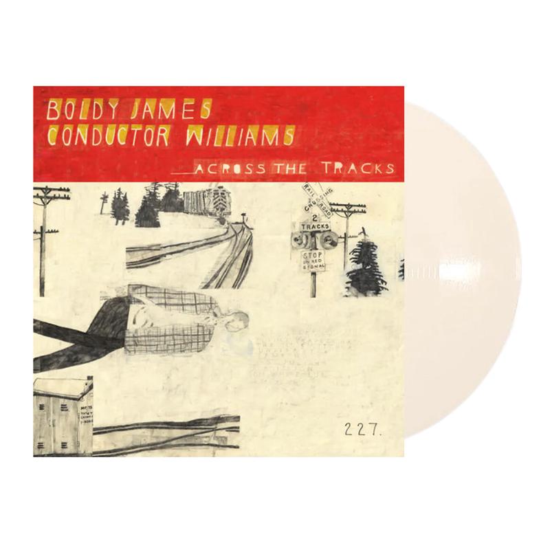 BOLDY JAMES & CONDUCTOR WILLIAMS - Across The Tracks - LP - Bone Colour Vinyl
