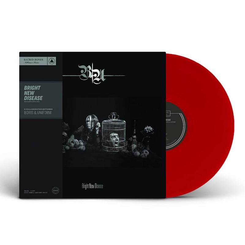 BORIS & UNIFORM - Bright New Disease (w/ Obi Strip) - LP - Red Vinyl