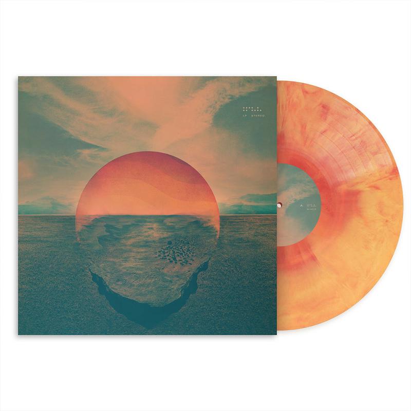 TYCHO - Dive : 10th Anniversary Ed. - 2LP - Red & Orange Marbled Vinyl