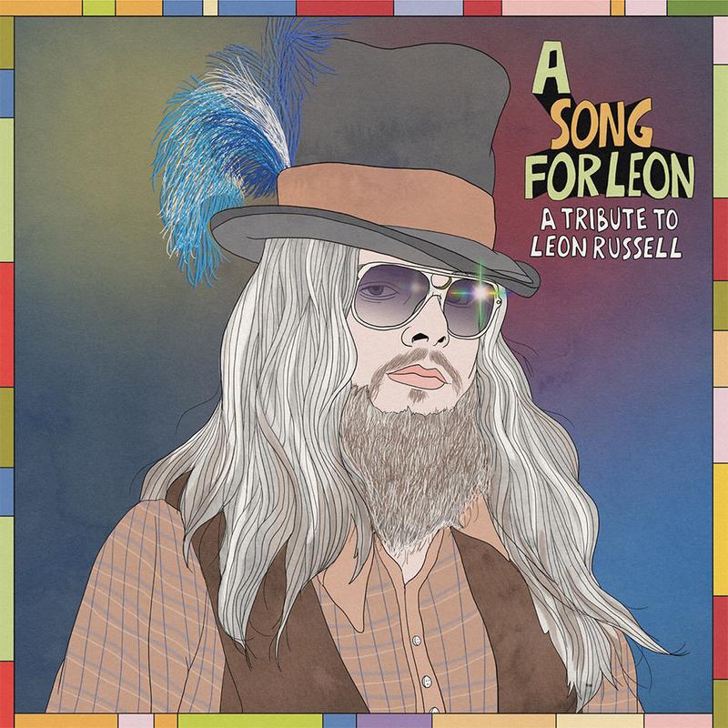 VARIOUS - A Song For Leon: A Tribute To Leon Russell - LP - Mango Coloured Vinyl